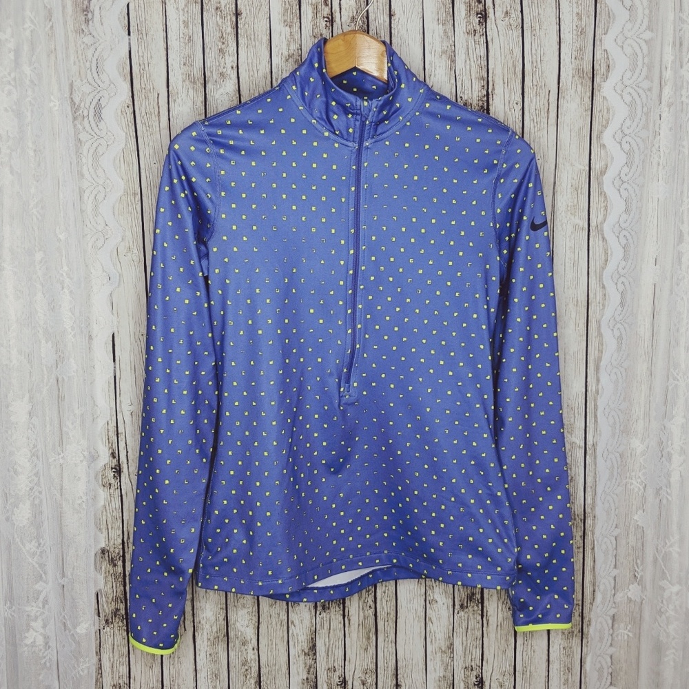 Nike Pro Dri Fit Half Zip Jacket Sz M